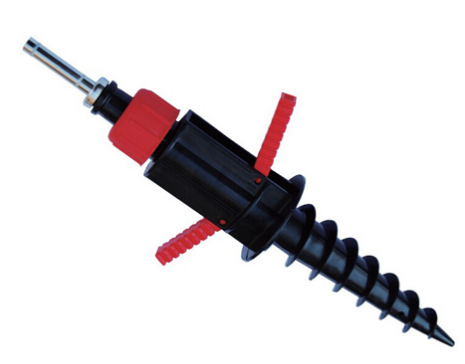 Igepa Feather Pole groundplug zwart 40 cm