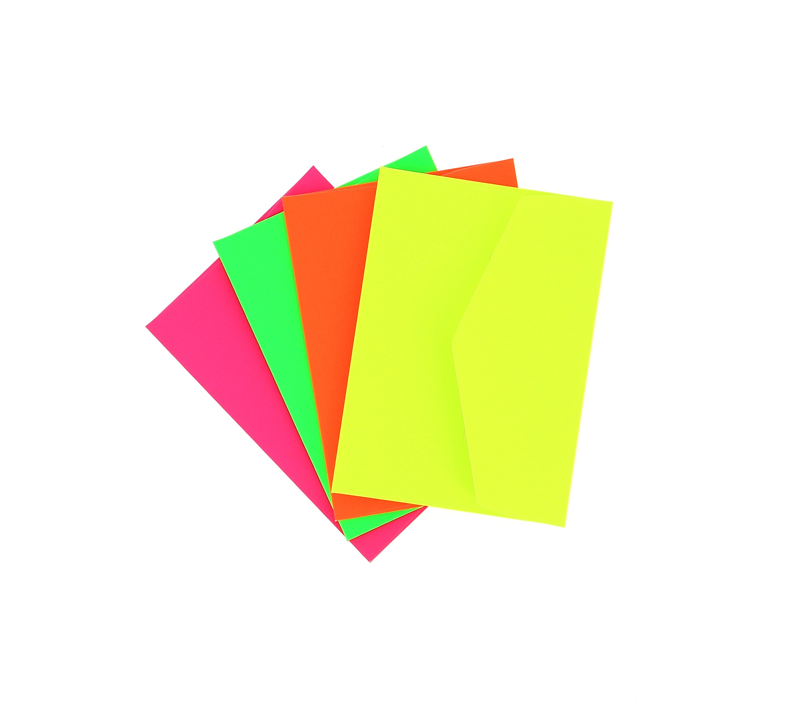 Afgeprijsd - Enveloppen Day-Glo fluo fuchsia 260g/m² 114 x 162 mm ongegomd