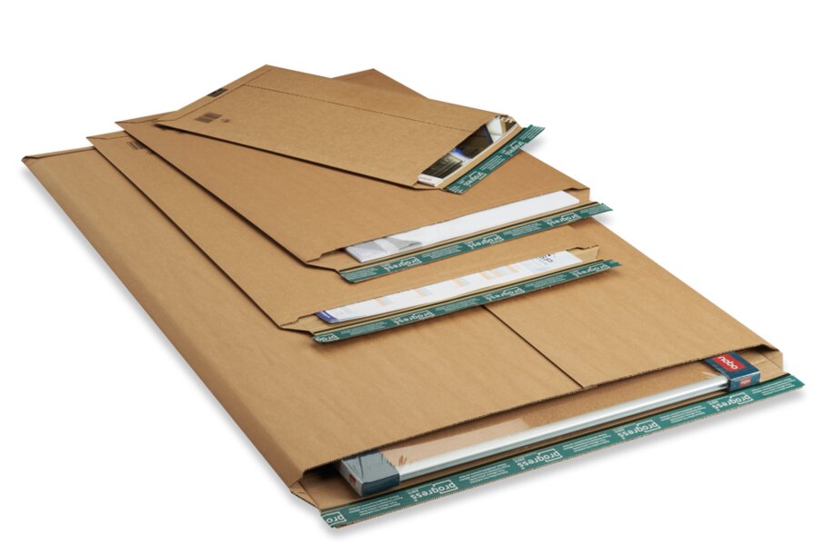 Pochettes en carton ondulé