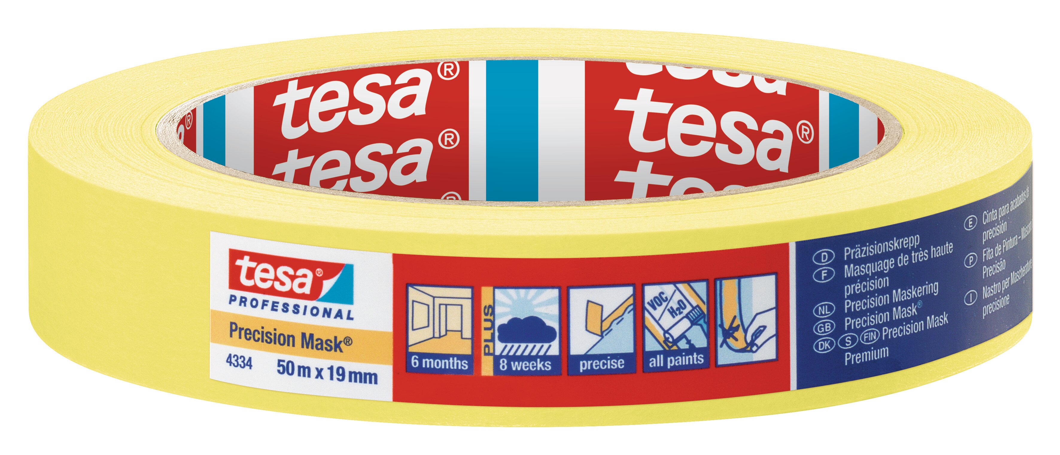Tesa Papiertape Tesakrepp