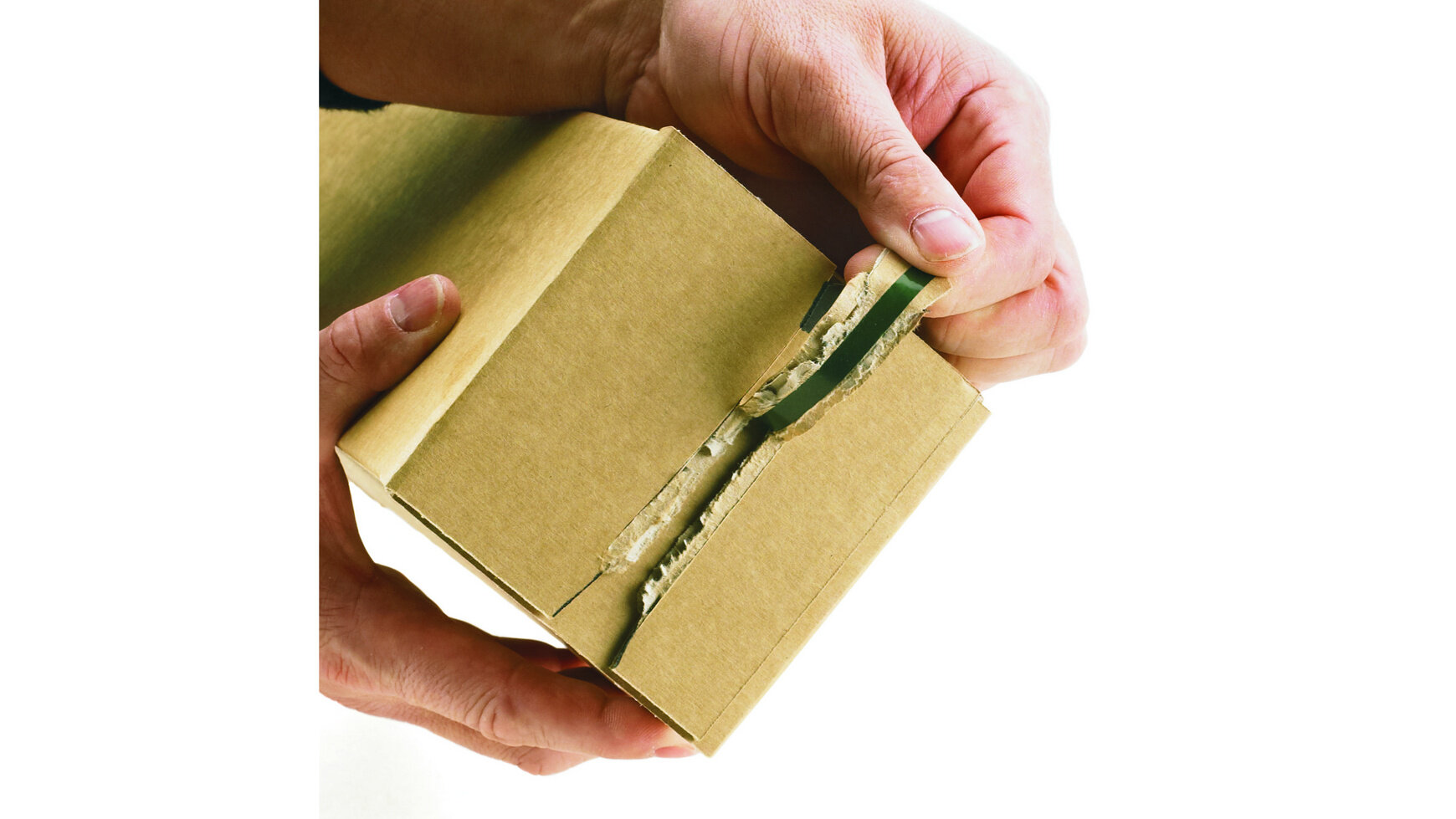 Afgeprijsd - Progress longbox (koker) met strip bruin 315 mm x 105 mm x 105 mm