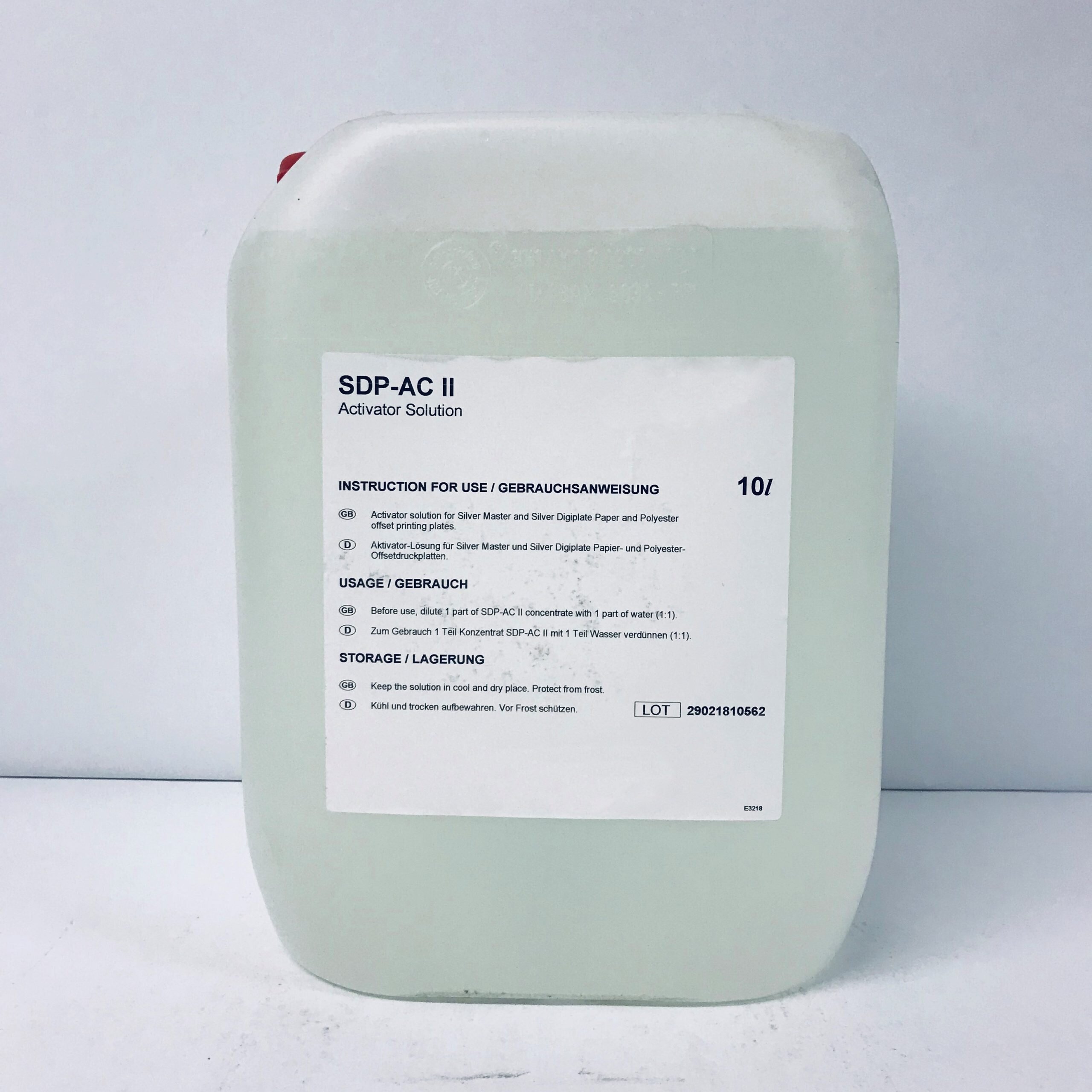 Activator SDP-AC II Activator: (1.1) 10L