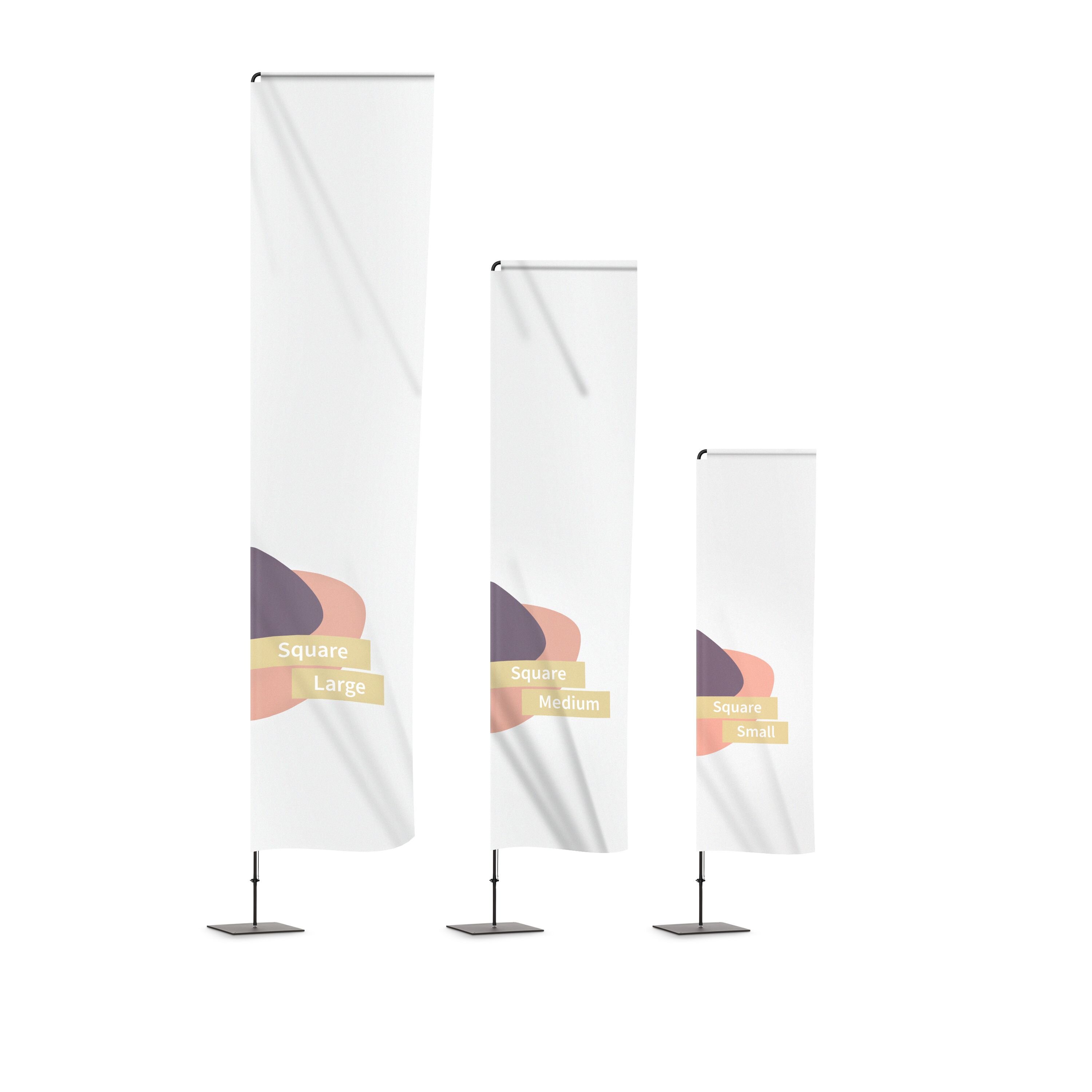 Igepa Flagpole carbonFibre square medium